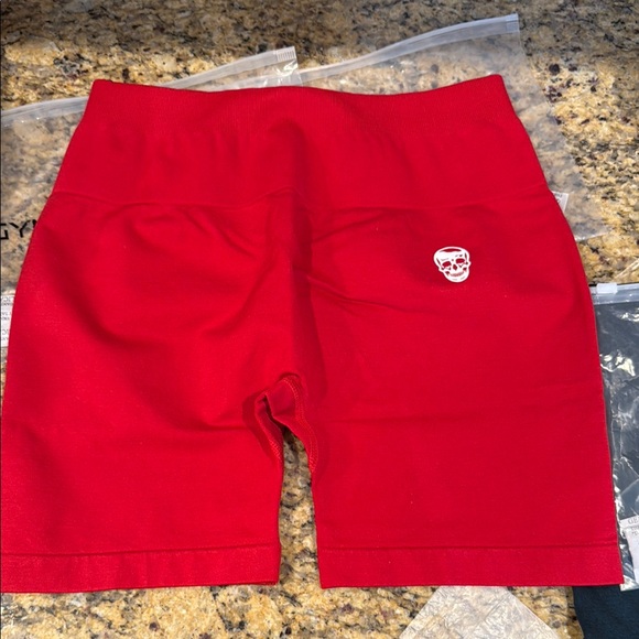 Black and Red GymReaper shorts - Picture 5 of 6